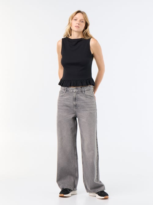 Baggy denim broek - Kiabi