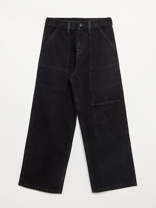Baggy denim broek - Kiabi Baggy denim broek - Kiabi