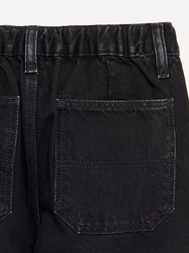 Baggy denim broek Grijs - Kiabi