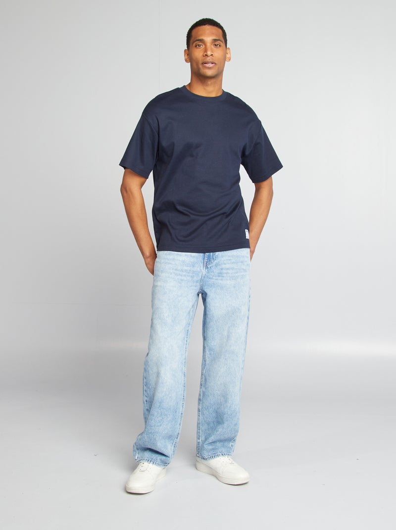 Baggy jeans - Breed model BLAUW - Kiabi