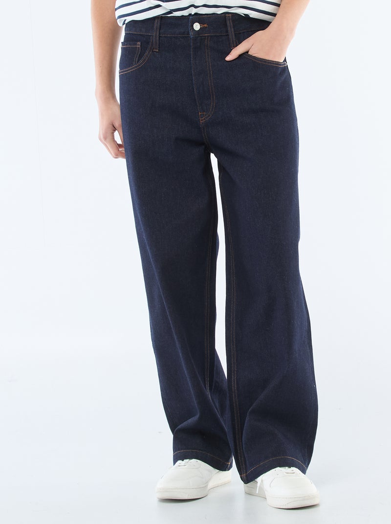 Baggy jeans Blauw - Kiabi