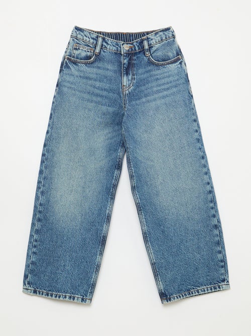 Baggy jeans effen 5 zakken - Kiabi