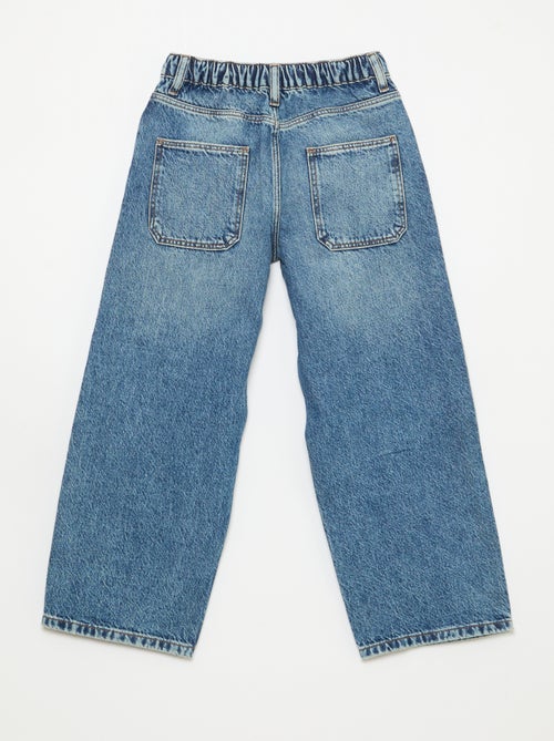 Baggy jeans effen 5 zakken - Kiabi