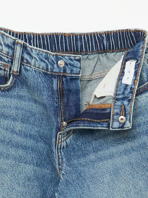 Baggy jeans effen 5 zakken - Kiabi
