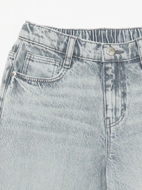 Baggy jeans effen 5 zakken - Kiabi