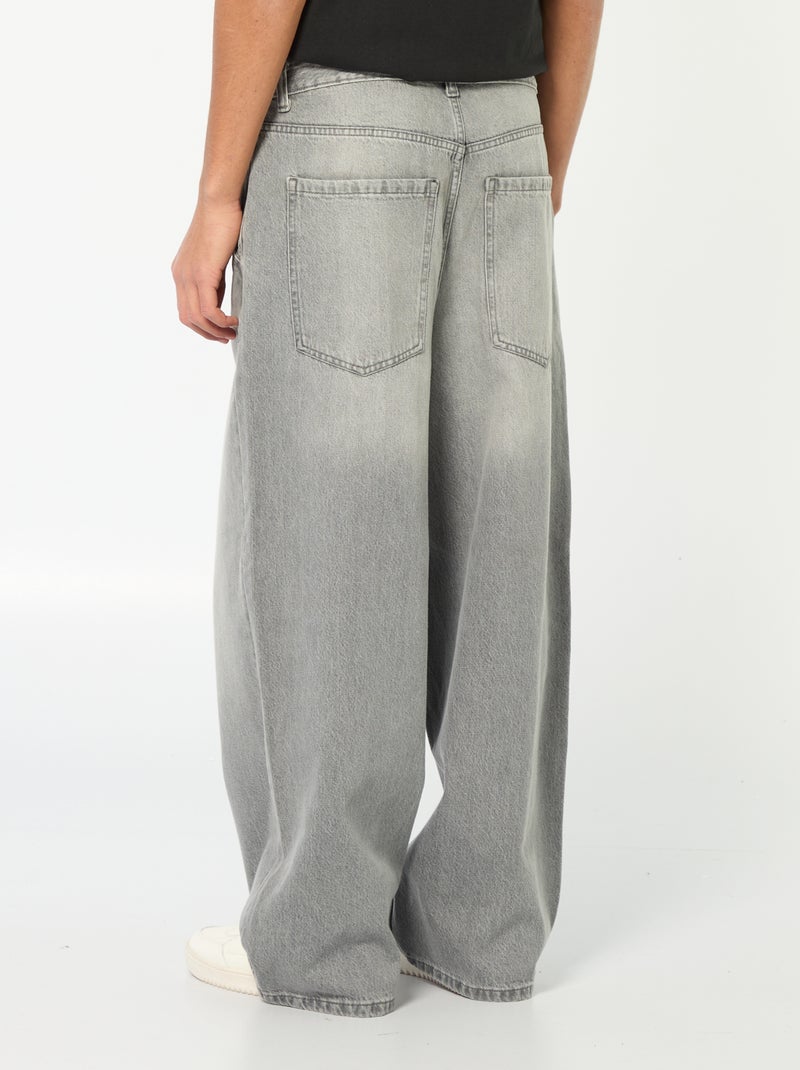 Baggy jeans Grijs - Kiabi