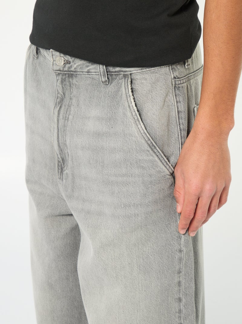 Baggy jeans Grijs - Kiabi