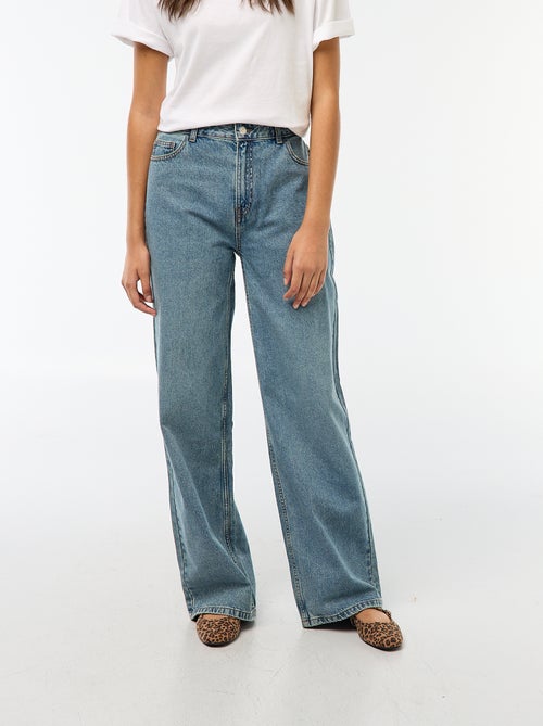 Baggy jeans met lage taille - Kiabi
