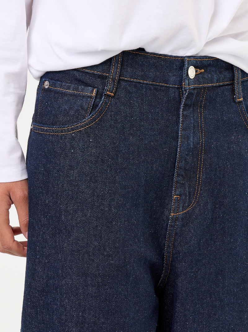 Baggy jeans / wijd model Blauw - Kiabi