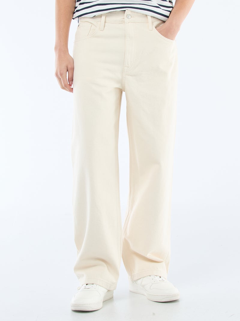 Baggy jeans Wit - Kiabi
