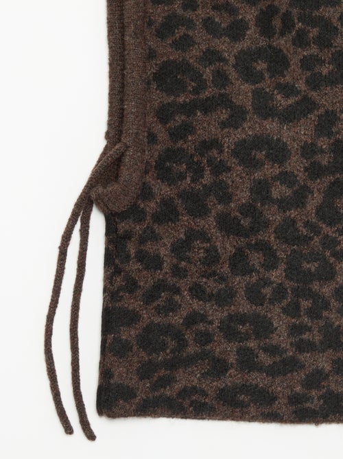 Balaclava met luipaardprint - Kiabi