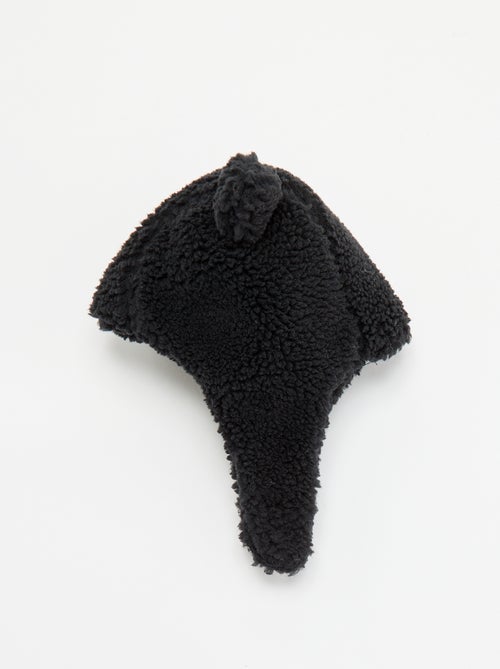 Balaclava met schapenvachteffect en fantasie-oortjes - Kiabi