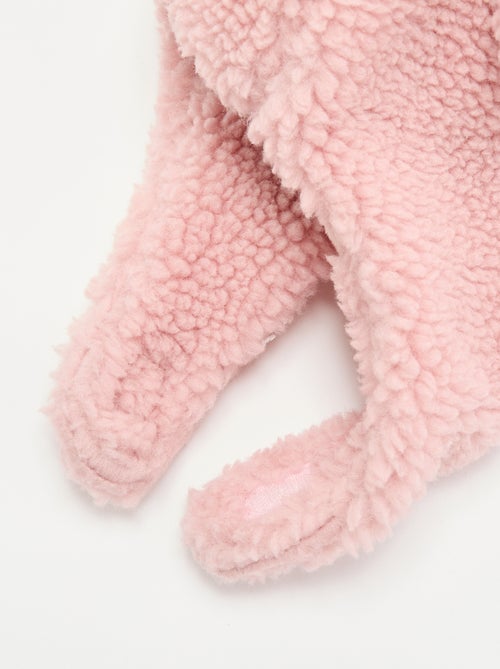 Balaclava met schapenvachteffect en fantasie-oortjes - Kiabi