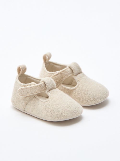 Ballerina slofjes van badstof - Kiabi