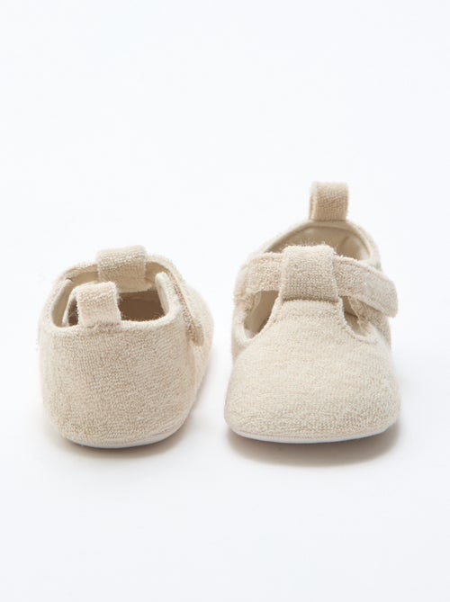 Ballerina slofjes van badstof - Kiabi