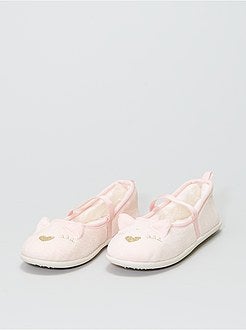 Ballerinapantoffels met katjesprint - Kiabi