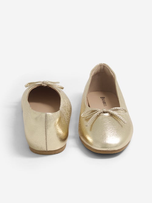 Ballerina's met decoratieve strik aan de voorkant - Kiabi