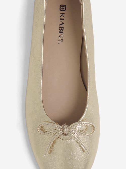 Ballerina's met decoratieve strik aan de voorkant - Kiabi