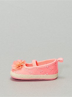 Schoenen - Ballerina's met Engels borduurwerk - Kiabi