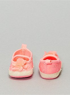 Schoenen - Ballerina's met Engels borduurwerk - Kiabi