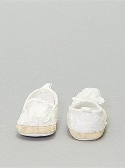 Schoenen - Ballerina's met Engels borduurwerk - Kiabi