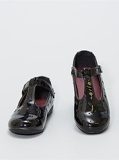 Ballerina's met klittenband en hartjes - Kiabi