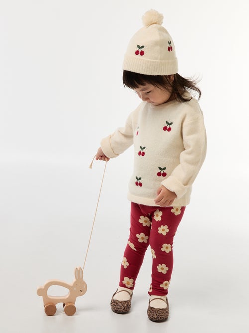 Ballerina's met luipaardmotiefje - Kiabi