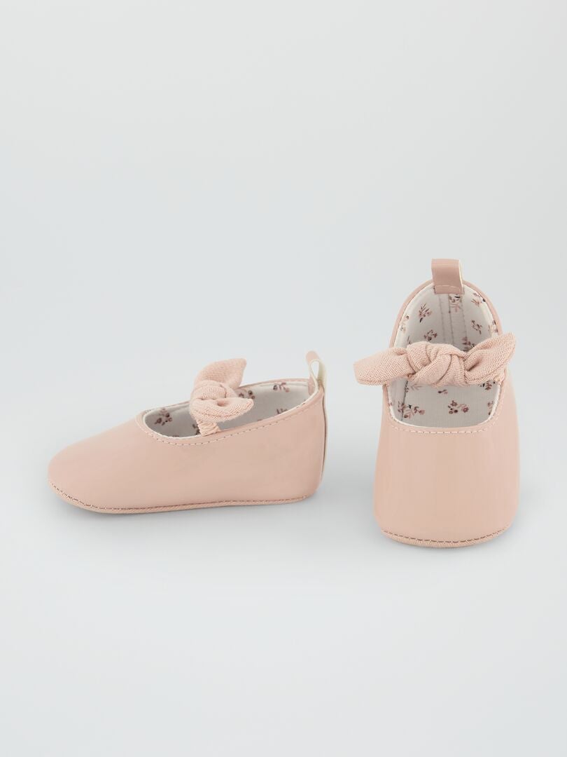 Ballerina's met strik ROZE STROOM - Kiabi