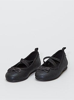 Ballerina's met strikjes met pailletten - Kiabi