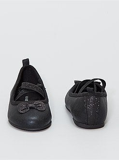 Ballerina's met strikjes met pailletten - Kiabi