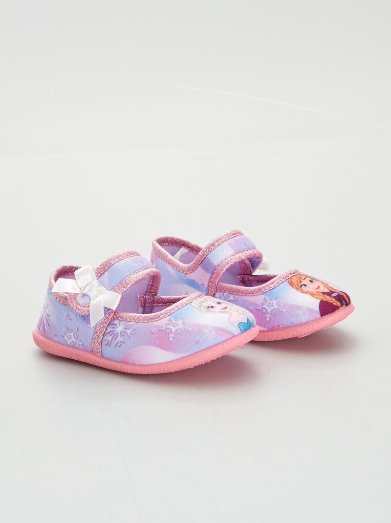 Ballerinaslofjes met Frozen-print ROSE - Kiabi