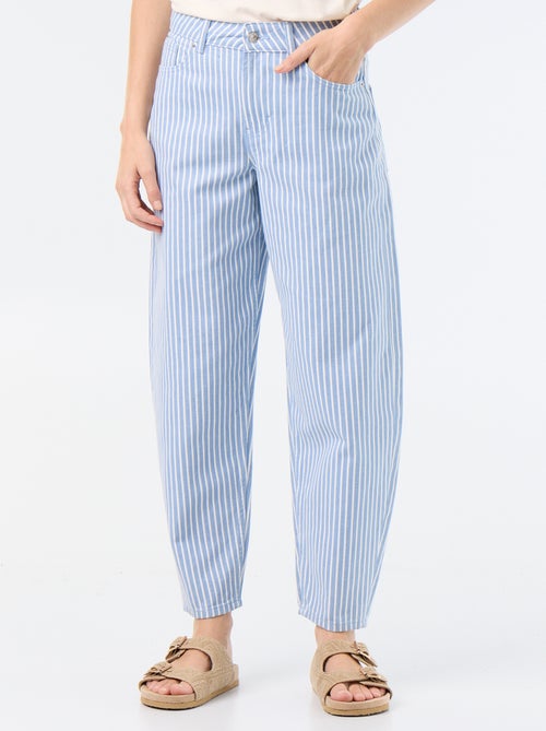 Ballonbroek met hoge taille - Kiabi