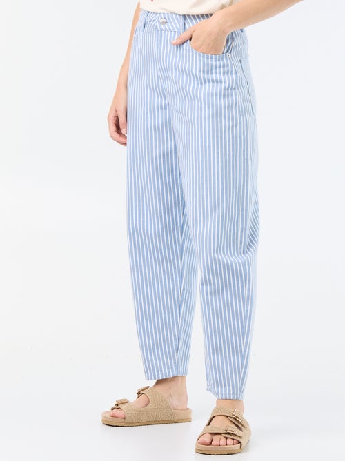 Ballonbroek met hoge taille - Kiabi