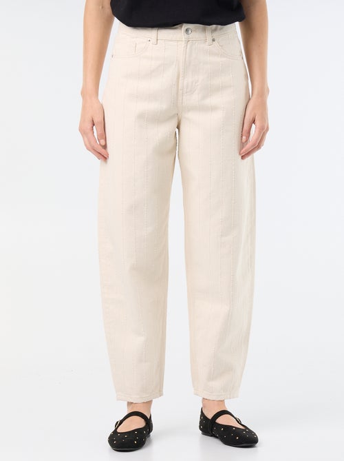 Ballonbroek met hoge taille - Kiabi