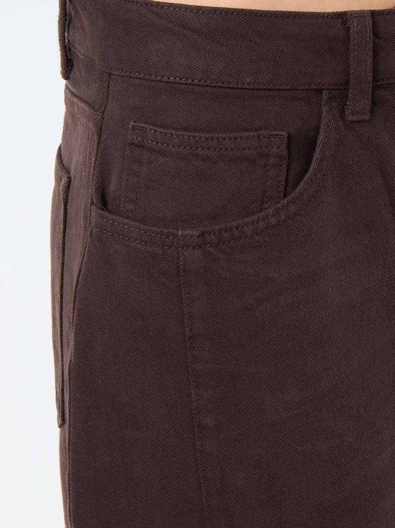 Ballonbroek met klepzak Bruin - Kiabi