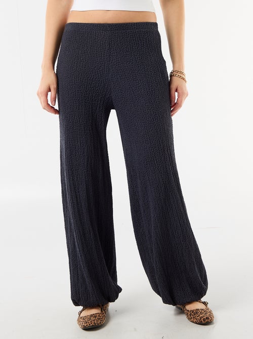 Ballonbroek van crinkle stof - Kiabi