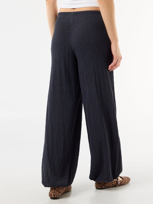 Ballonbroek van crinkle stof - Kiabi