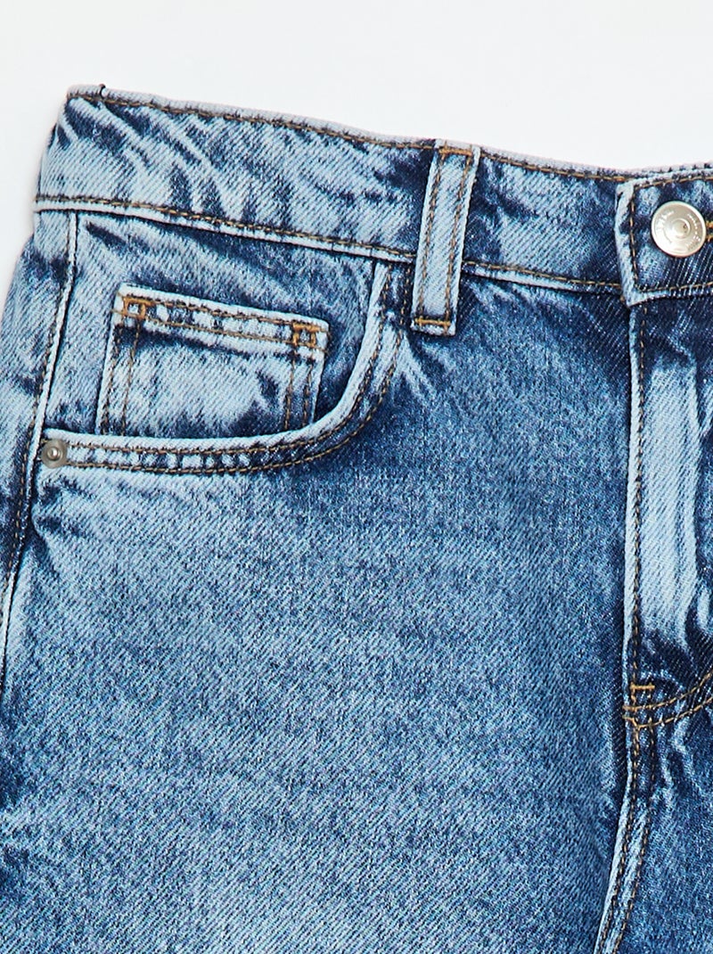 Balloon fit jeans Blauw - Kiabi