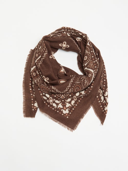 Bandana-sjaal met print - Kiabi