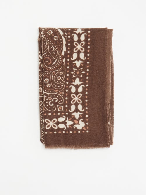 Bandana-sjaal met print - Kiabi