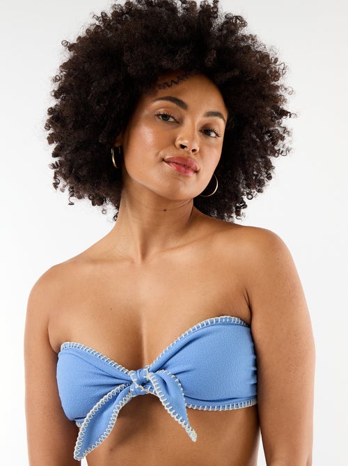 Bandeau beha met contrasterende stiksels - Kiabi