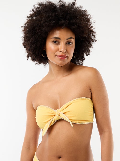 Bandeau beha met contrasterende stiksels - Kiabi
