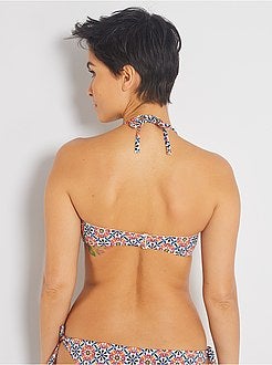 Bandeaubikinitop met cups - Kiabi