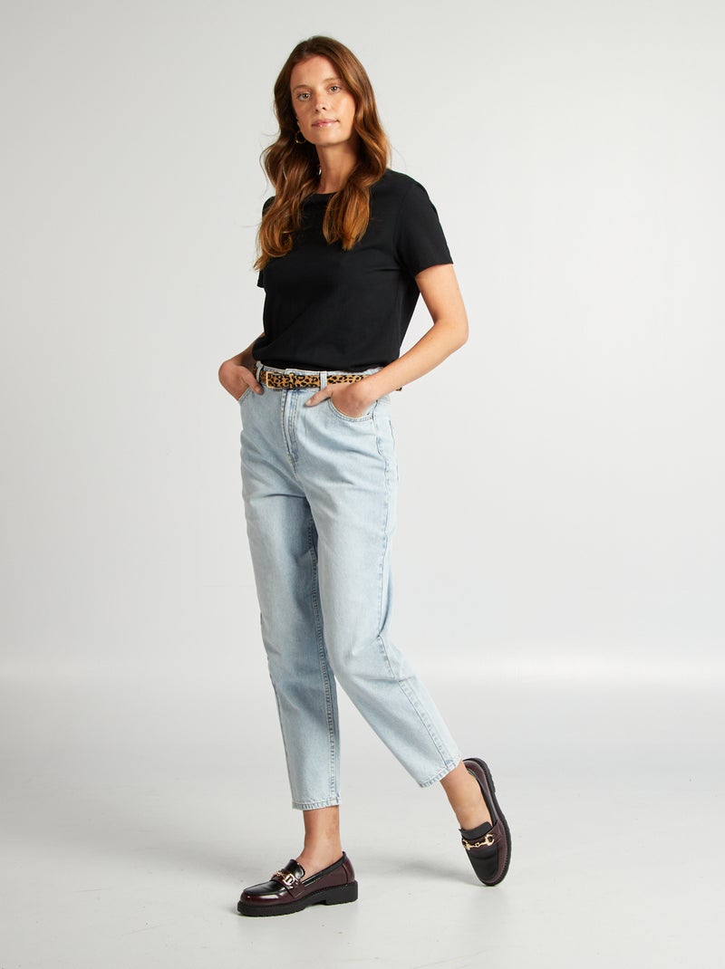 Barrel jeans BLAUW - Kiabi