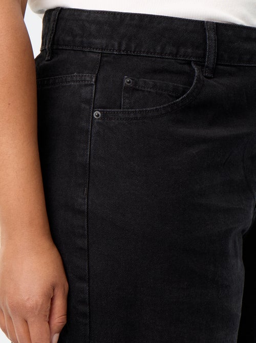 Barrel jeans met 5 zakken - Kiabi