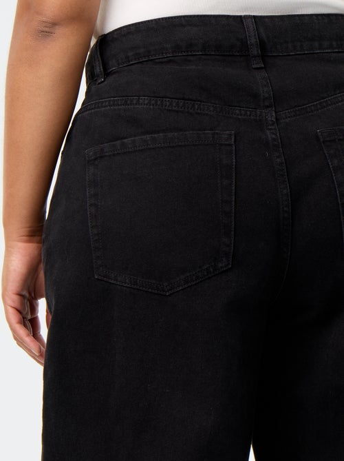 Barrel jeans met 5 zakken - Kiabi