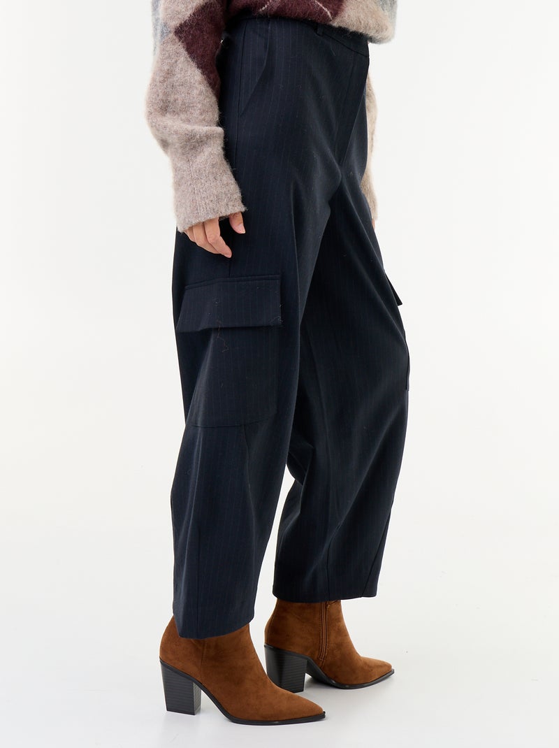 Barrelbroek Blauw - Kiabi