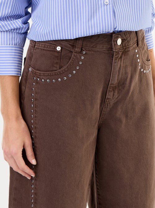 Barrelbroek met studs - Kiabi
