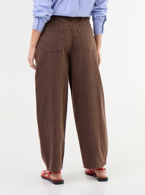Barrelbroek met studs - Kiabi