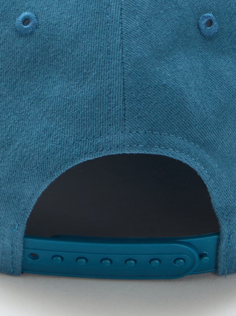 Baseballpet van katoen Blauw - Kiabi
